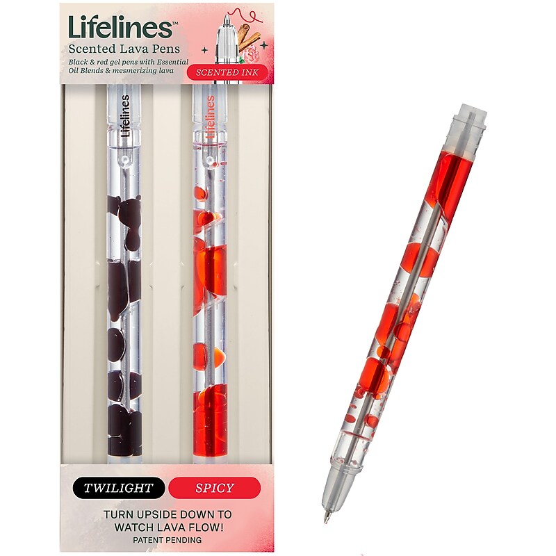 Lifelines Colorway A Scented Lava Pen, 2/Pack (11-2520) image 1