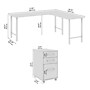 Bush Business Furniture Hustle 72"W L Shaped Computer Desk with 3 Drawer Mobile File Cabinet, White (HUS005WH)~#|#~15FCFF5F-F82A-4FB1-BA23E6C20126BEE5_sc7