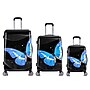 InUSA Hardside Butterfly Suitcase, 4-Wheeled Spinner, TSA Checkpoint Friendly, Black Butterfly (IUAPCSML-BBU)~#|#~15FF8940-5DA4-4070-BC42A7753EE6029F_sc7