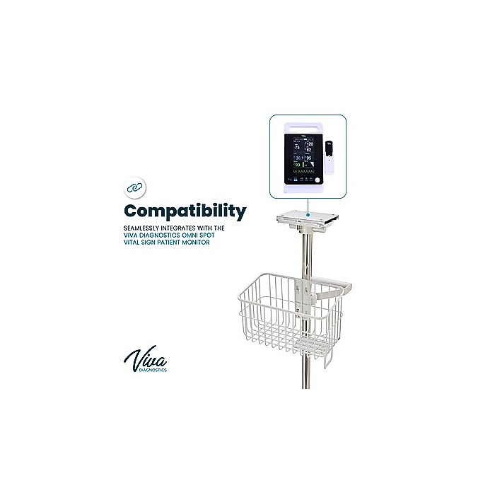 Viva Comfort Universal Vital Sign Monitor Mobile Stand with