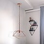 Lalia Home 1 Light 16" Metal Wire Paragon Hanging Ceiling LED Pendant Fixture, Rose Gold (LHP-3003-RG)~#|#~160848A0-910F-4DF4-8FBF9545A94F6750_sc7
