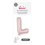 Party City (Air-Filled) 16" "L" Foil Balloon, Dusty Rose (AM 1 100079-92)~#|#~160910B7-77D9-44FE-85F91D9EDD413A5D_sc7