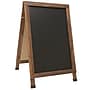 Excello Global Products 24x36 Chalkboard Coroplast Combo A-Frame, Brown (EGP-HD-0533-BN)~#|#~1609514F-3E33-4E31-A895FF6C6F9C390C_sc7