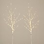 Nearly Natural 36-in Pre-Lit Artificial White Birch Branches with 150 Warm White LED Lights - Set of 2 (T4779-S2)~#|#~16188BCA-0BFC-48B5-A1AB32696872B13F_sc7