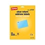 Staples Laser/Inkjet Clear Address Labels, 1/2" x 1‑3/4", Easy‑Peel, Smudge‑Free, 80/Sheet – 2,000 Labels/Box~#|#~1618A892-6331-46C8-81FF51788C76BFA3_sc7