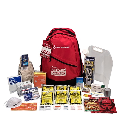ReadyGear Essentials Auto Kit with First Aid, Water, Shelter, Sleeping