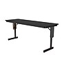 Correll 72"W x 24"D Training Room Table, Laminate, Black Granite (SP2472TF-07)~#|#~161AB68B-EDD0-40D8-87BA7125EB99C693_sc7