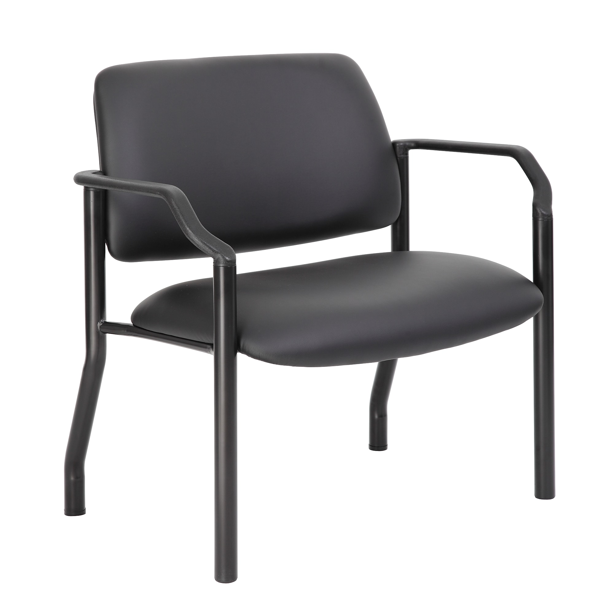 Boss Office Products Vinyl Guest Chair, Black (B9591AM-BK-500) Sansujyuku sansujyuku.com