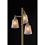 Adesso Gio 65"H Antique Brass Floor Lamp with White Glossed Glass Shades (3312-21)~#|#~161D4E70-1FD3-487A-824EB947FDDA91FE_sc7