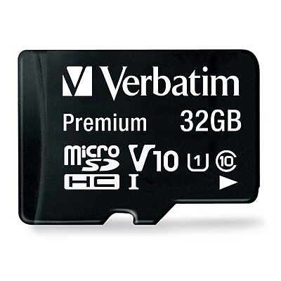Verbatim Premium 32GB microSDHC Memory Card