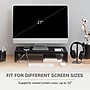 Anji Mountain Mango Wood Monitor Stand, Up to 32" Monitor, Black (MS-FNG-BLK-P)~#|#~1626E075-36A9-404A-90756F267D4FD9A8_sc7