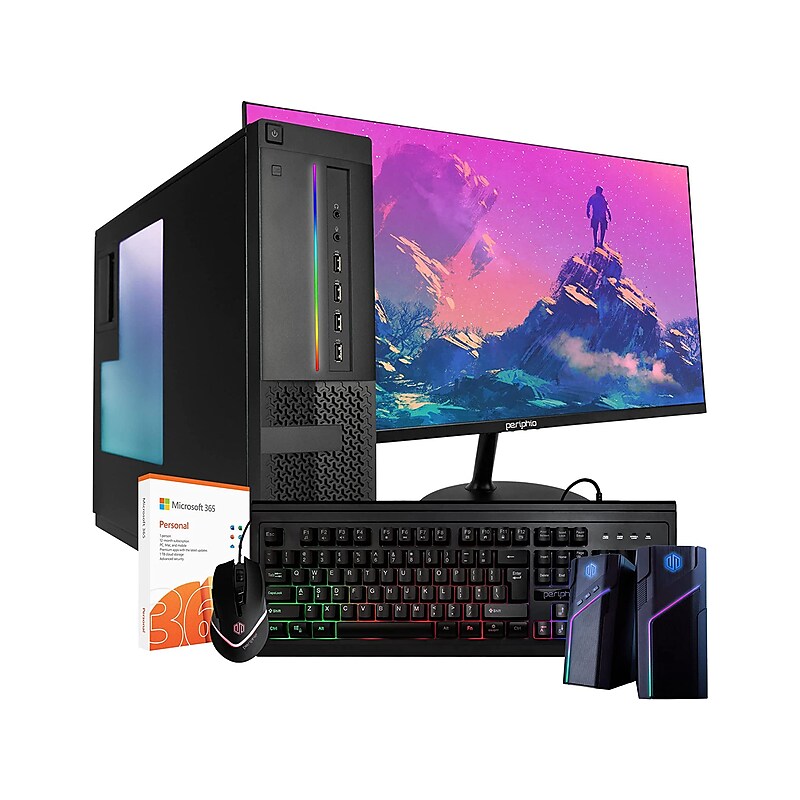 Dell OptiPlex 7010 Refurbished Desktop Computer, Intel Core i5-3450, 16 GB Memory, 500GB SSD & 1TB HDD image 1