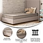 Flash Furniture Capri Comfortable Sleep 6" Spring Mattress, Twin (CLE236BT)~#|#~162B8C53-9036-4E4D-B8E3B6A3D57B6724_sc7