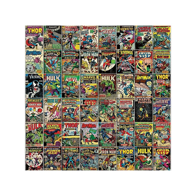 RoomMates Marvel Comic Cover Contemporary Wall Mural, Movies & TV (RMK11410M) image 1