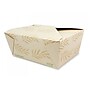 World Centric #4 No Tree Folded Takeout Containers, 95 oz., 6.5" x 8.7" x 3.5", Natural, Sugarcane, 160/Carton (TONT4)~#|#~162EC700-A603-4068-AEEAB68895546B94_sc7