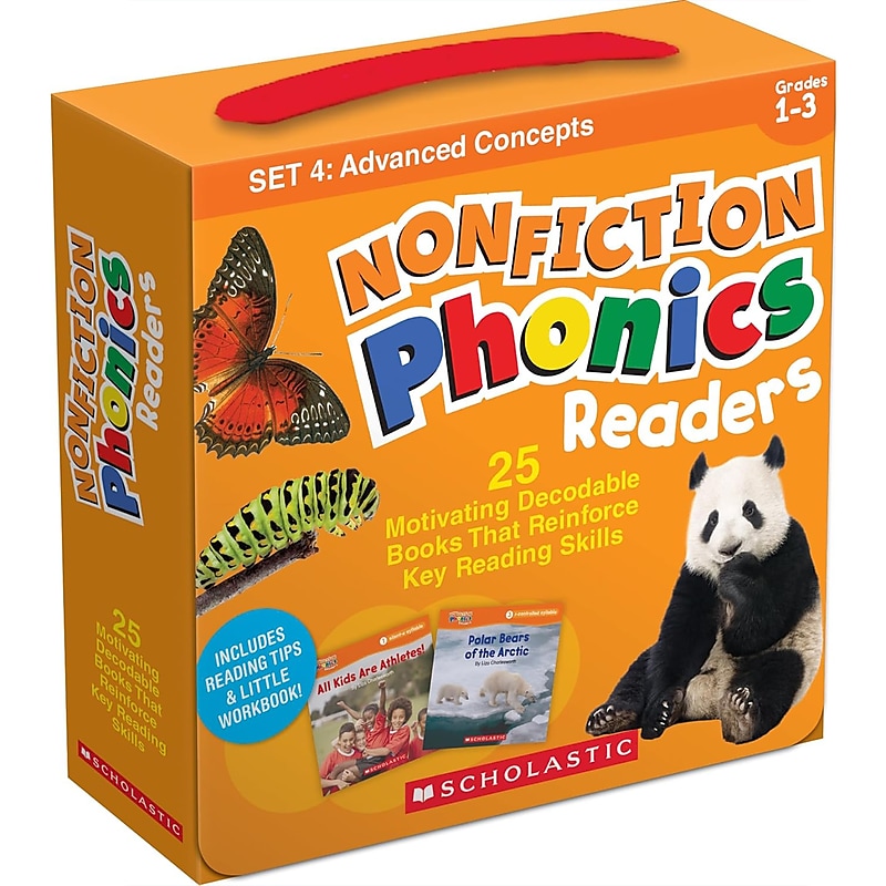 Scholastic Teaching Nonfiction Phonics Readers Set 4: Advanced Concepts, Single-Copy Picture Book, 26/Set image 1