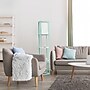 Creekwood Home Classix 3-Tier Storage LED Floor Lamp with Charging Ports & Outlet, with Feit LED Bulb, Aqua (CWF-3009-AU-LB)~#|#~1631F1CC-CF27-4EA2-B277A7B42FC80D8C_sc7