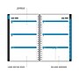 2026-2027 Blue Sky Collegiate 5" x 8" Academic Year Weekly & Monthly Planner, Plastic Cover, Gray (100139-A27)~#|#~1635D967-1489-4718-A98A5FA527C61848_sc7