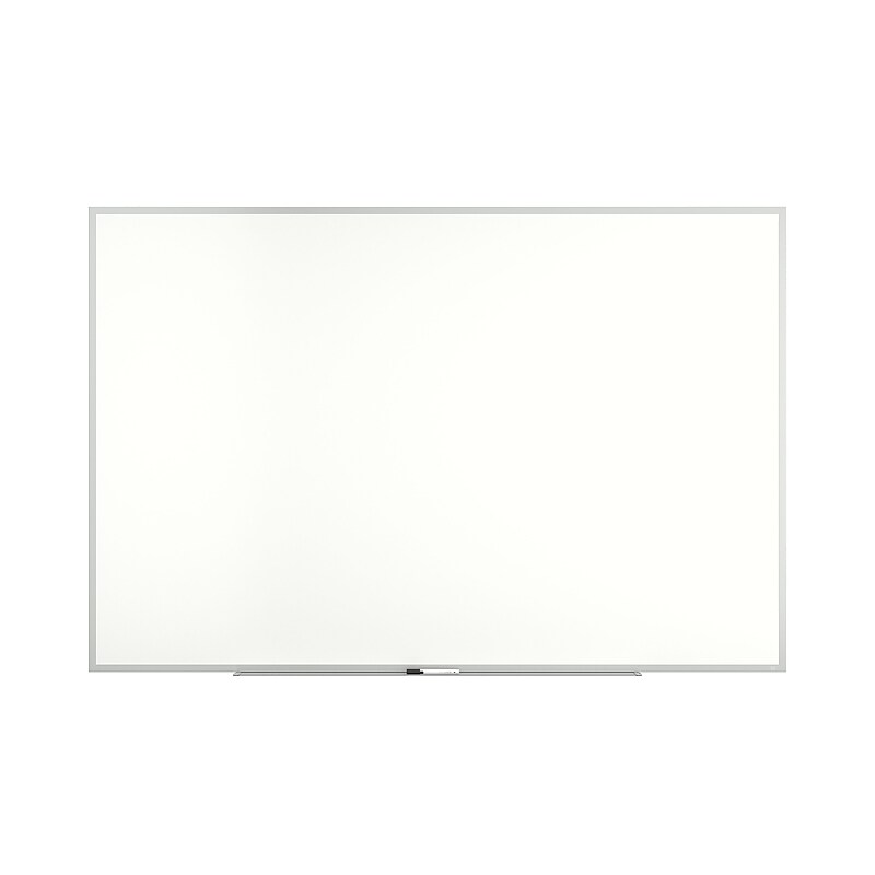 TRU RED™ Melamine Dry Erase Board, Gray Frame, 6' x 4' (TR59352) image 1
