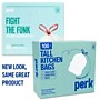 Perk™ 13 Gallon Scented Kitchen Trash Bag, 28" x 24", Low Density, 0.9 mil, White, 100 Bags/Box (PK56751)~#|#~163D6429-94F0-4B63-A82CC2868CAE9FF2_sc7