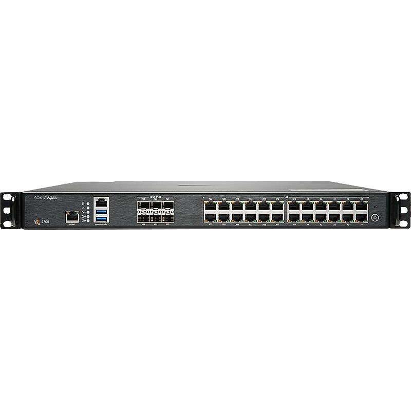 Sonicwall Generation 7 NSa 4700 Secure Upgrade Next-Generation Firewall, Rack Mounted (02-SSC-9554) image 1