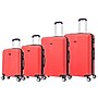 TUCCI 4-Piece Hardside Spinner Carry-On Luggage Set, TSA Checkpoint Friendly, Red (S0536-04-RED)~#|#~16418108-4B48-4CCC-BD04DE6B54FE2DAC_sc7