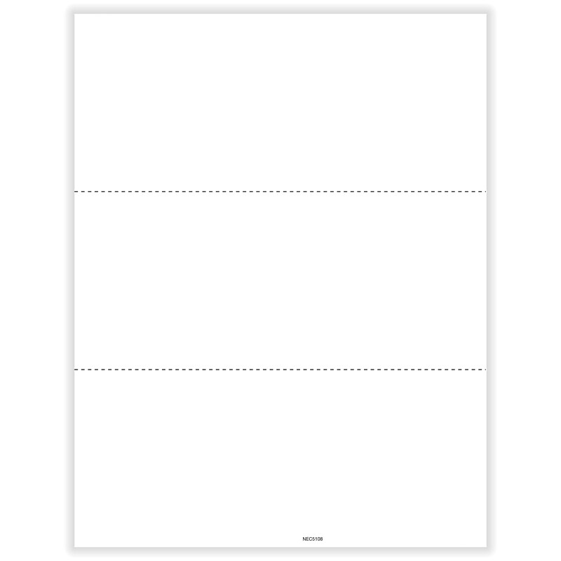 ComplyRight 2025 1099-NEC Tax Form, 3-Up, 1500/Pack (NEC5108B) image 1