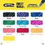 Pilot G2 SmileyWorld Retractable Gel Pens, Fine Point, 07mm, Assorted Ink, 36/Pack (4239)~#|#~16466C15-2343-4482-987E594B1877B2EF_sc7