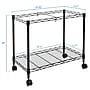 Mount-It! Rolling File Cart with Folder Rack, Black (MI-7858)~#|#~1646FF87-D838-43AE-B4482316C9BC8436_sc7
