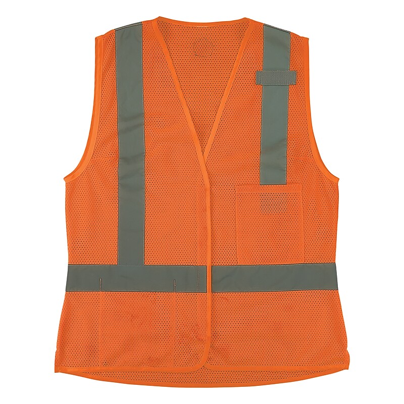Ergodyne GloWear 8210HLW-S High Visibility Women’s Vest, ANSI Class R2, Orange, Small (22412) image 1
