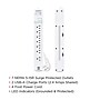 CyberPower Home Office 7-Outlet 2-USB Port Surge Protector, 4', 2000 Joules, White (P704URC1)~#|#~164F65C4-9BE7-4026-842F5FB3D199AB2A_sc7