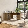 Bush Furniture Cabot 60"W Wood L-Shaped Computer Desk, Reclaimed Pine (WC31530K)~#|#~1650DC6F-1BDB-4739-84213C8975C18F3A_sc7