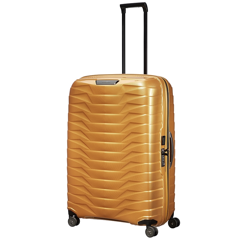 Samsonite Proxis 32" Hardside Suitcase, 8-Wheeled Spinner, Honey Gold (141848-6856) image 1