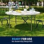 Flash Furniture Scarborough Folding Table, 60.5" x 60.5", White (DAD154Z)~#|#~165B533D-DFBE-472C-857F9319CB0C19F7_sc7