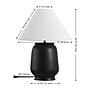 Safavieh Mattie 20.75" LED Table Lamp, Black (TBL4648A)~#|#~166AB804-515C-435D-A02DBE7452334244_sc7