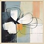 Amanti Art Floral Abstraction Serenity I by Irena Orlov Wood Framed Wall Art Print, 25"W x 25"H (A42679015769)~#|#~1670872A-904B-4BA7-9A2F30BDE7A17C87_sc7