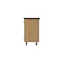 Diversified Woodcrafts 41.5" Mobile Tote Tray Storage Cabinet, Oak (4751K)~#|#~1673B663-11F0-4C4C-8AFA62644DF96087_sc7