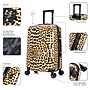 InUSA Prints 26.82" Hardside Suitcase, 4-Wheeled Spinner, TSA Checkpoint Friendly, Cheetah Animal Print (IUAPC00M-CHE)~#|#~16748696-CCD7-4261-8CBA4BDA4ABA9380_sc7
