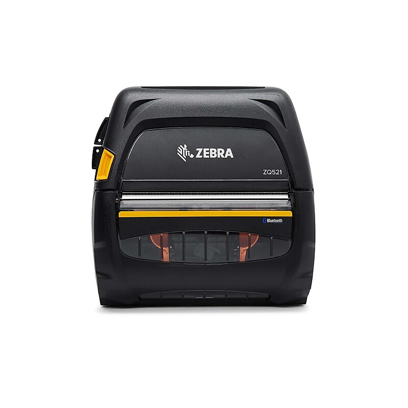 Zebra ZQ521Direct Thermal Label/Receipt Printer 4.09” Wide (203dpi), USB/Bluetooth/Wi-Fi, Black image 1