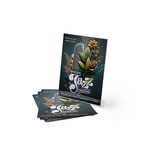 Staples Sign Holder, 8.5