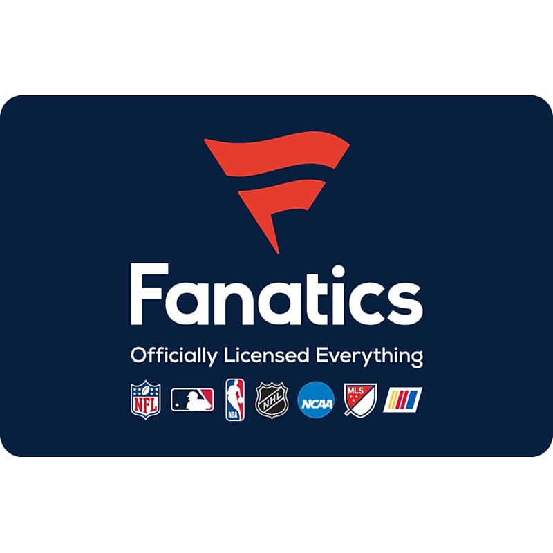 FANATICS $25 Gift Card (Email Delivery) image 1