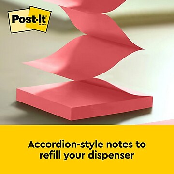 Post-it Pop-up Notes, 3" x 3", Poptimistic Collection, 100 Sheets/Pad, 18 Pads/Cabinet Pack (R330-18CTCP)