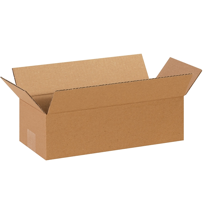 14" x 6" x 4" Shipping Boxes, 25/Pack (1464) image 1
