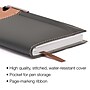 2026 Global Printed Products 3.5" x 6" Weekly & Monthly Planner, Faux Leather Cover, Black/Brown (NRY26-PKT-BN-P)~#|#~168AB29F-B402-481D-B6503F9DDF102314_sc7