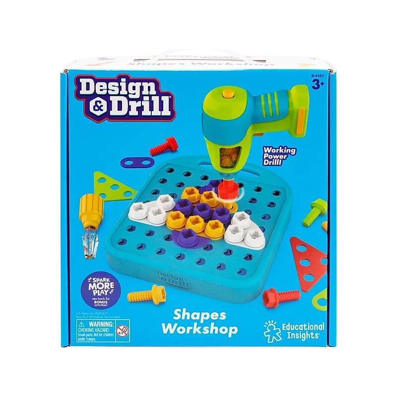 Educational Insights Design & Drill Shapes Workshop (4107) image 1