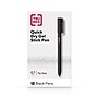 TRU RED Quick Dry Gel Pens, Medium Point, 0.7mm, Black, Dozen (TR54480)~#|#~16922212-4076-473F-88CAB8DAA30BD420_sc7