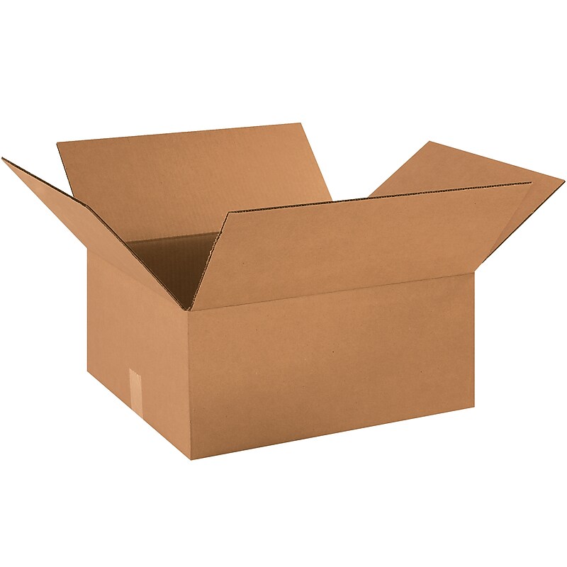 18" x 16" x 8" Shipping Boxes, 32 ECT, 25/Bundle (18168) image 1