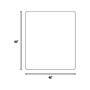 Staples Carpet Chair Mat, 46" x 60", Designed for Low-Pile Carpet, Clear Vinyl (128304)~#|#~16965E5A-540A-4AB3-B15508DCE5DBFAD5_sc7