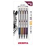 Zebra G-301 Earthscapes Retractable Gel Pens, 0.5mm, Assorted Ink, 4/Pack (47304)~#|#~1697C4A1-0C68-4670-97D26AB712A94599_sc7