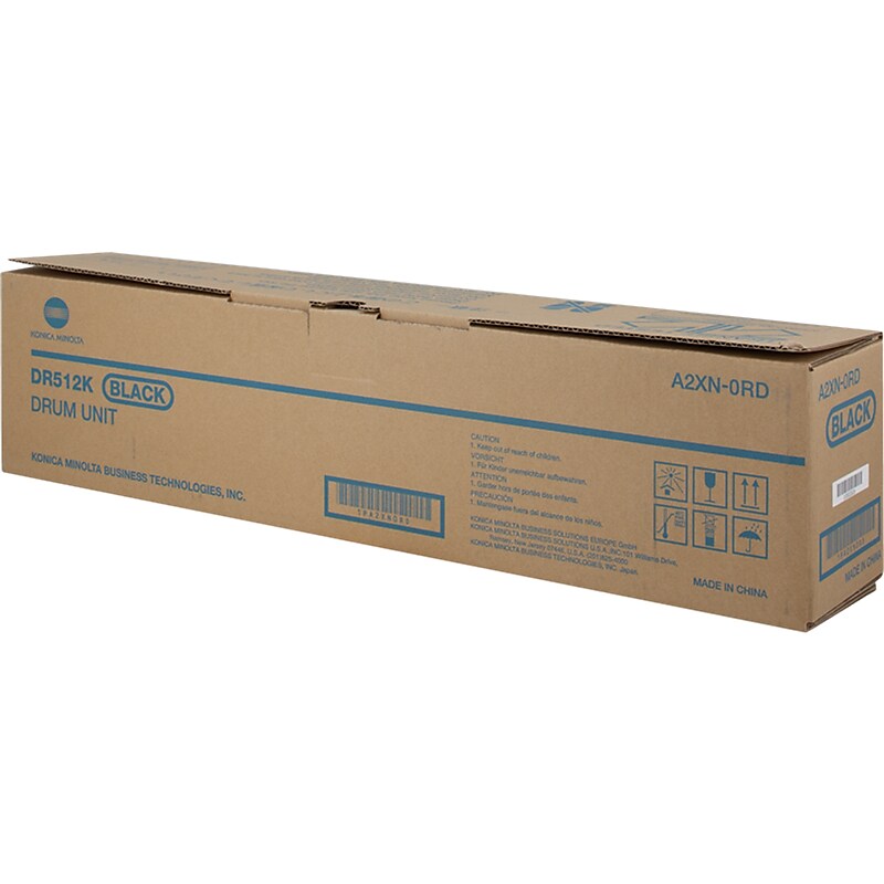 Konica Minolta DR512K Black Standard Yield Drum Unit (A2XN0RD) image 1